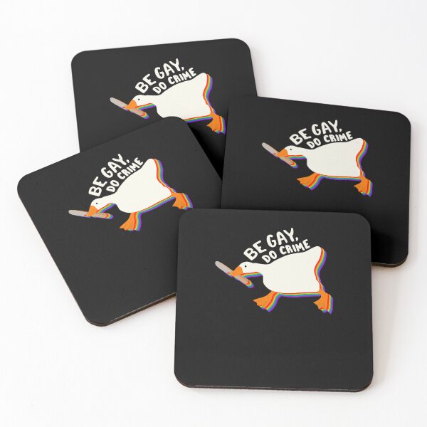 Item preview, Be Gay Do Crime Goose designed and sold by LillianRParker.