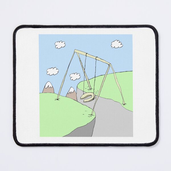 Item preview, The Swing on the Abyss designed and sold by ARToonHouse.