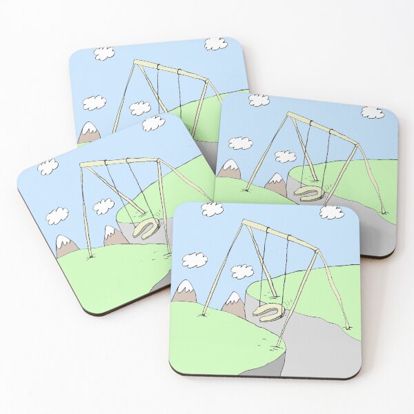 Item preview, The Swing on the Abyss designed and sold by ARToonHouse.