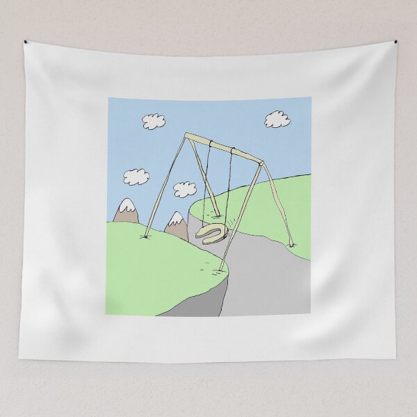 Item preview, The Swing on the Abyss designed and sold by ARToonHouse.