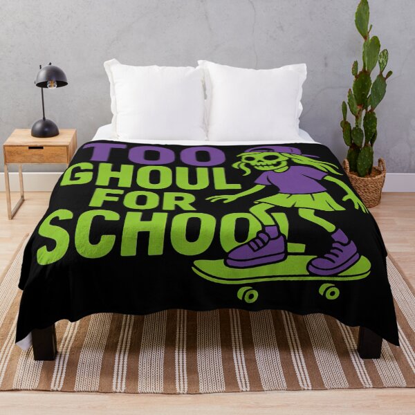 Item preview, Too Ghoul for School Skater Girl designed and sold by Retr0Tshirts.