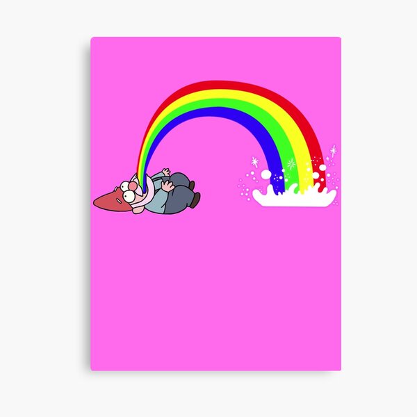 "Gravity Falls Puking Gnome" Canvas Print for Sale by adorkabletees ...