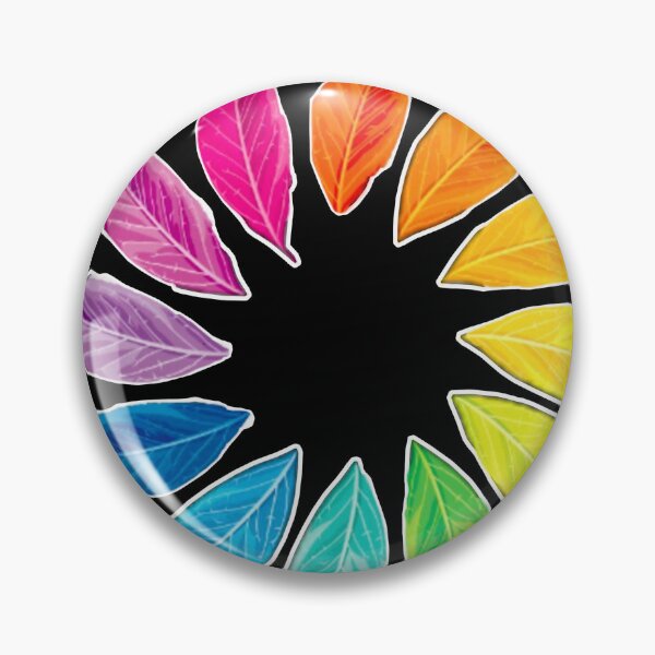 Item preview, Colorful leaf circle designed and sold by AnnabellaRh.