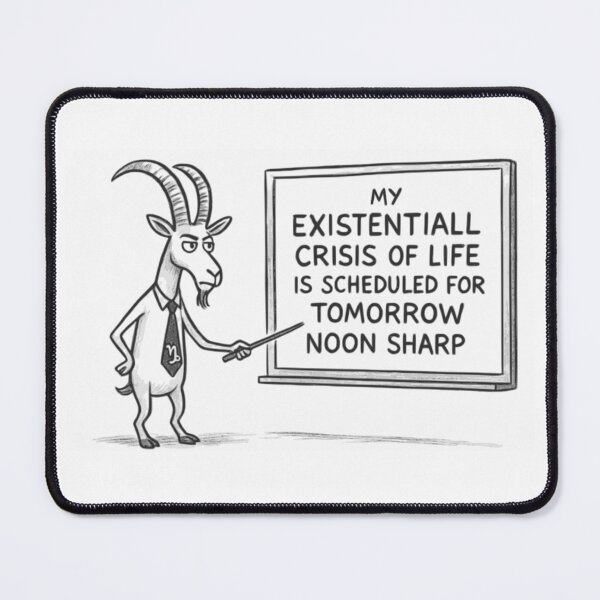 Item preview, Capricorn Scheduling Existential Crisis designed and sold by D - Magic.