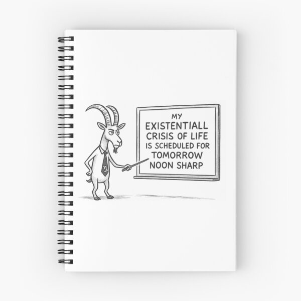 Item preview, Capricorn Scheduling Existential Crisis designed and sold by D - Magic.