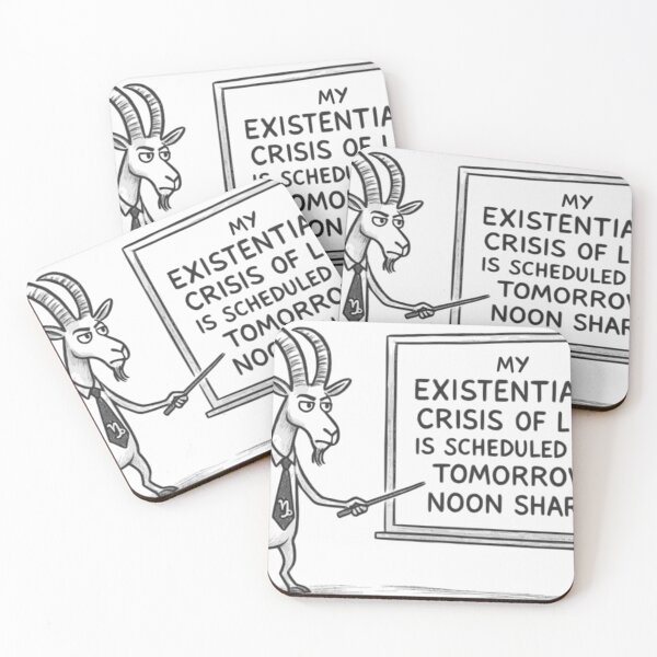 Item preview, Capricorn Scheduling Existential Crisis designed and sold by D - Magic.