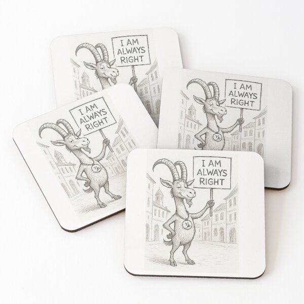 Item preview, Capricorn is Always Right  designed and sold by D - Magic.