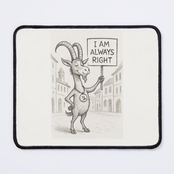 Item preview, Capricorn is Always Right  designed and sold by D - Magic.