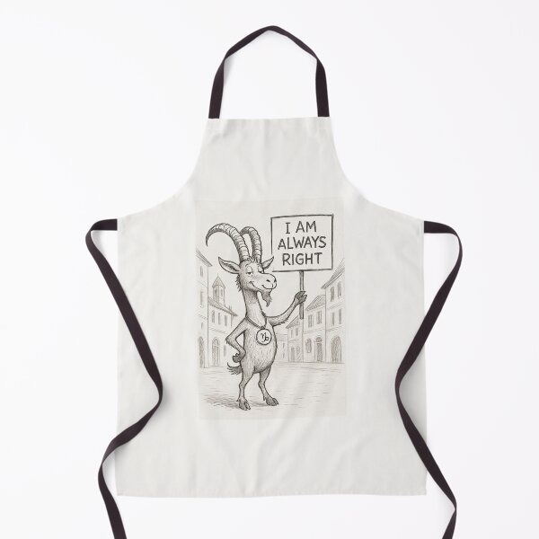 Item preview, Capricorn is Always Right  designed and sold by D - Magic.