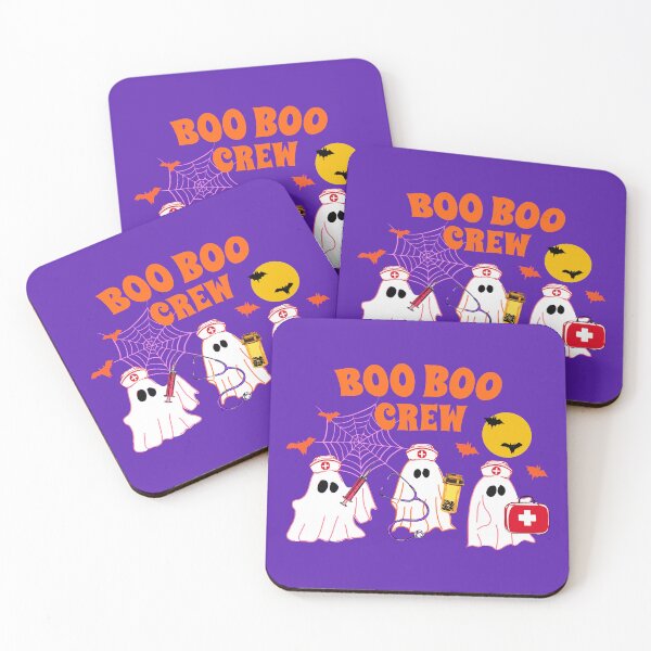 Item preview, Boo Boo Crew Ghost Nurse Halloween Illustration designed and sold by MaiZephyr.