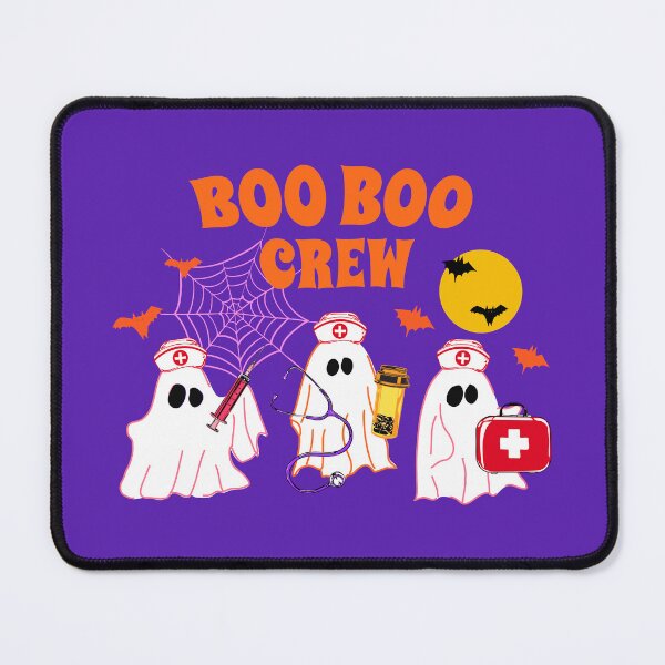 Item preview, Boo Boo Crew Ghost Nurse Halloween Illustration designed and sold by MaiZephyr.