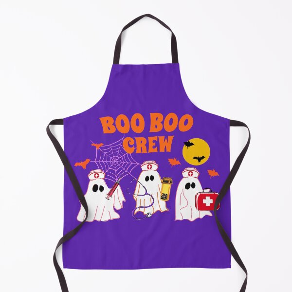 Item preview, Boo Boo Crew Ghost Nurse Halloween Illustration designed and sold by MaiZephyr.