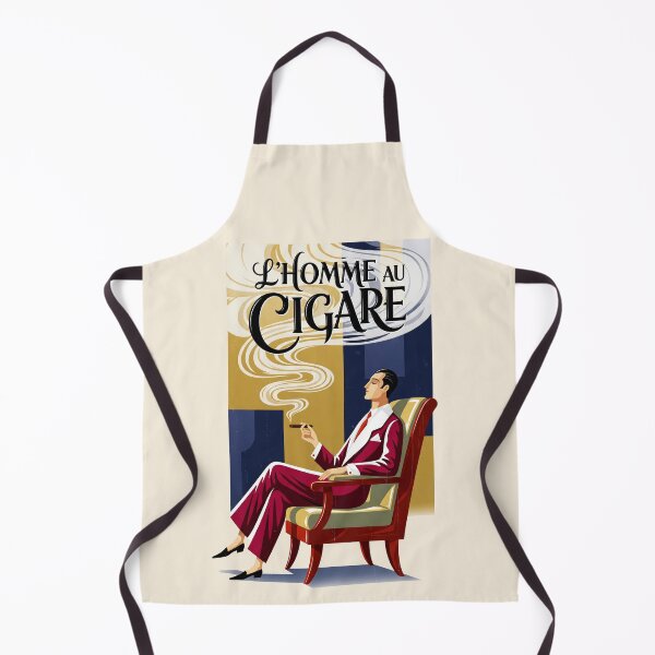 Item preview, After Erté - L'HOMME AU CIGARE (The Man with the Cigar) designed and sold by elektronen.