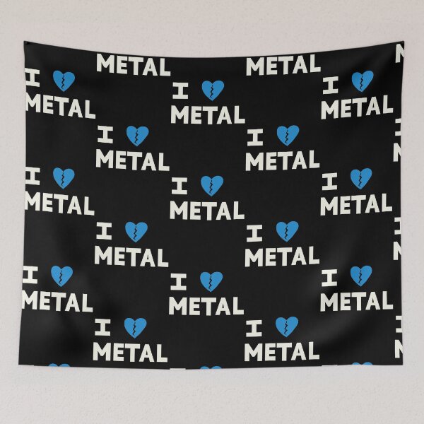 Item preview, I Love Metal designed and sold by MammClothingg.