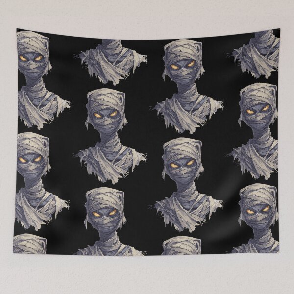 Item preview, Spooky Halloween Mummy designed and sold by bapupa.
