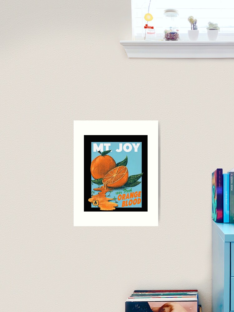 Mt Joy Orange Blood Mt Joy Merch Men Women Boy Girl Sticker