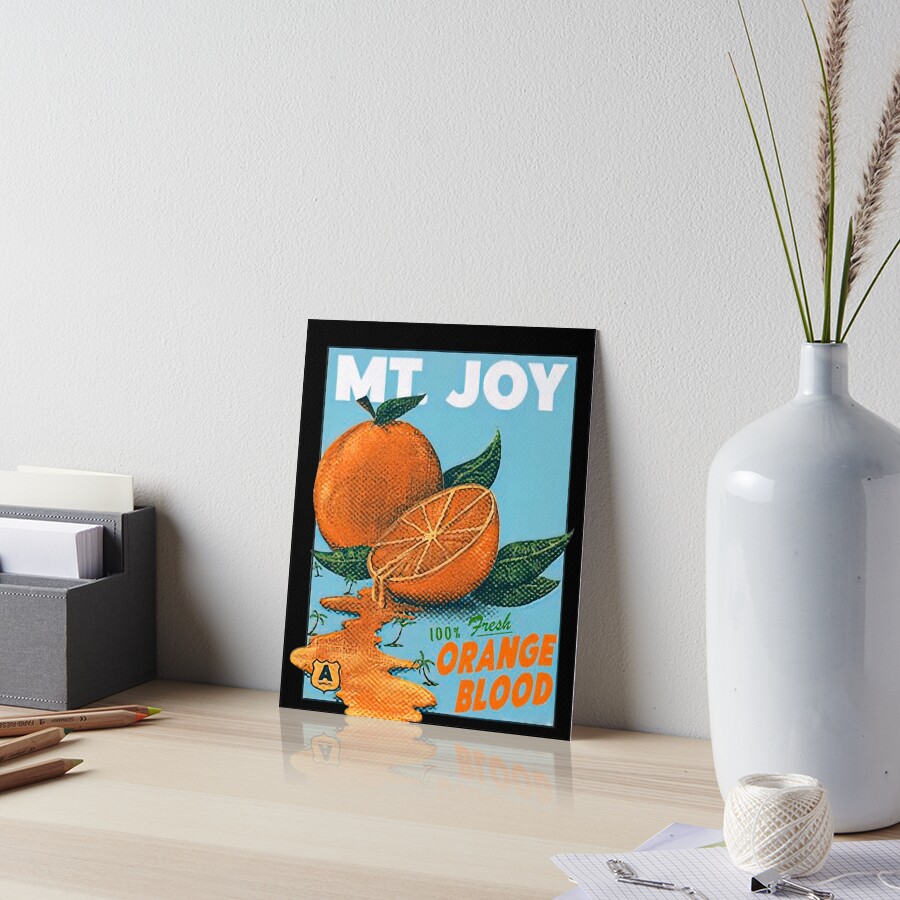 Mt Joy Orange Blood Mt Joy Merch Men Women Boy Girl Sticker