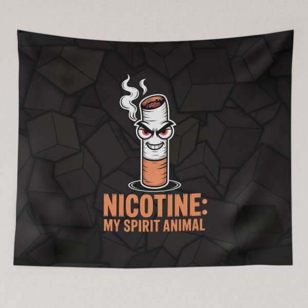 Aperçu de l'œuvre Symbole de la nicotine créée et vendue par DD Fish.