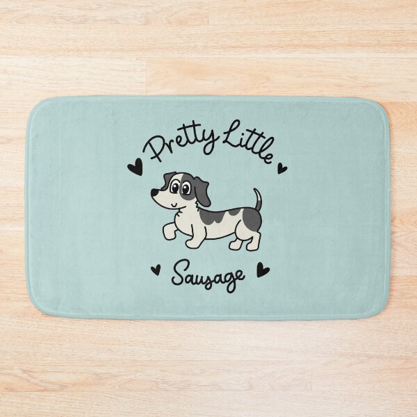 Item preview, Pretty Little Sausage - Adorable Piebald Dachshund Sausage Dog designed and sold by Laura Deakin Artist.