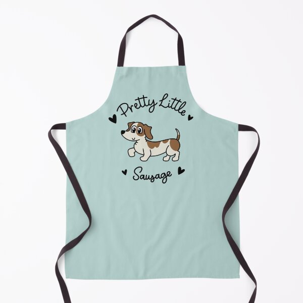 Item preview, Pretty Little Sausage - Adorable Brown Piebald Dachshund Sausage Dog designed and sold by Laura Deakin Artist.