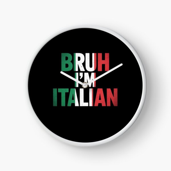 Item preview, Bruh I'm Italian Italy Flag Italian designed and sold by BHMARTS.