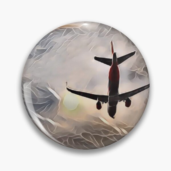 Item preview, Airplane Soaring Through Dramatic Skies In Gemstone designed and sold by Fearless-Fox.
