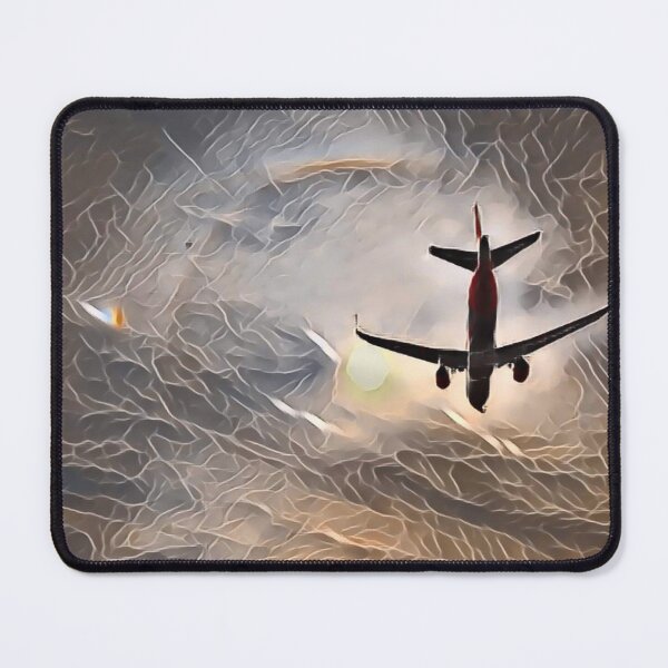 Item preview, Airplane Soaring Through Dramatic Skies In Gemstone designed and sold by Fearless-Fox.