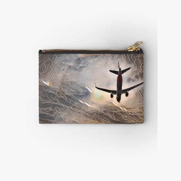 Item preview, Airplane Soaring Through Dramatic Skies In Gemstone designed and sold by Fearless-Fox.