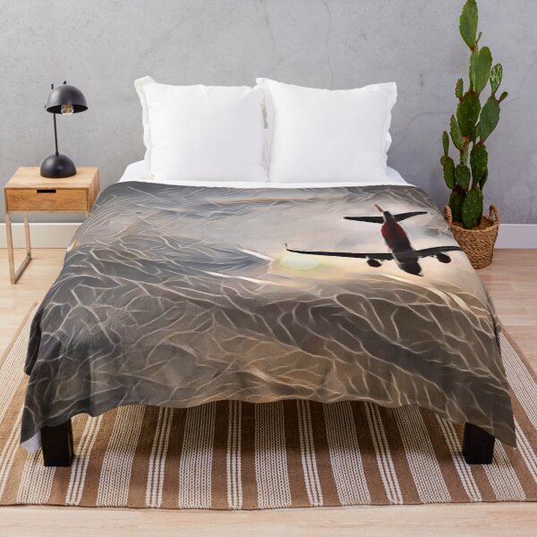 Item preview, Airplane Soaring Through Dramatic Skies In Gemstone designed and sold by Fearless-Fox.