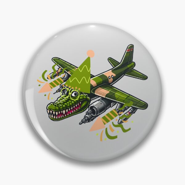 Item preview, Bombardiro Crocodilo - cartoon Birthday designed and sold by EmeraldeaArt.