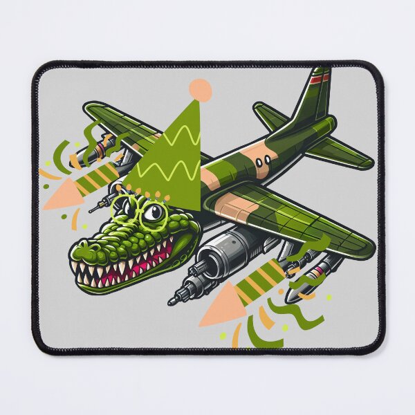 Item preview, Bombardiro Crocodilo - cartoon Birthday designed and sold by EmeraldeaArt.