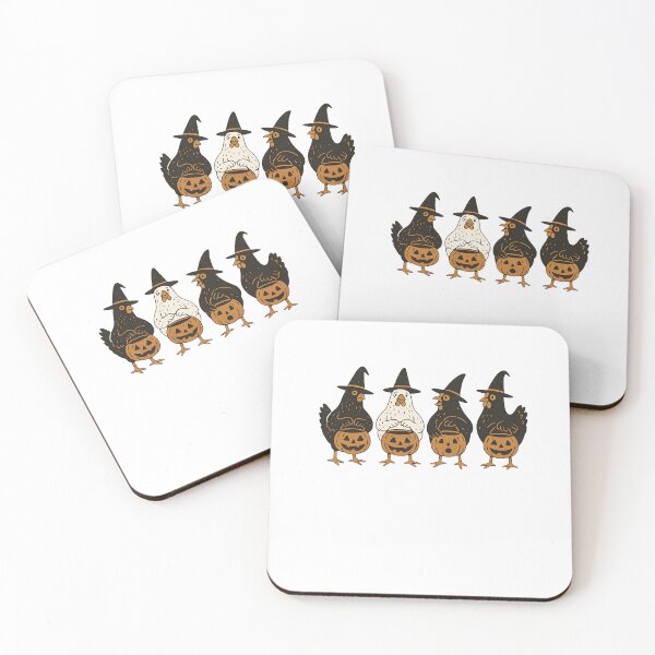 Item preview, Funny Halloween Chicken Doormat designed and sold by Lucrecefouche.