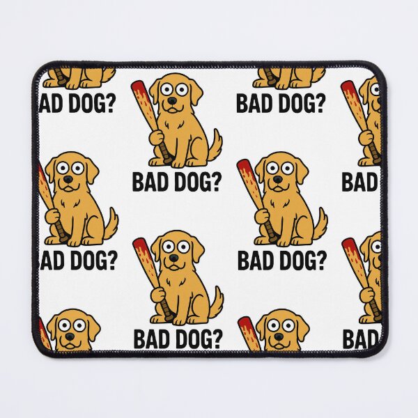 Item preview, Golden Retriever Baseball Bat Humor designed and sold by Flying Doggo.