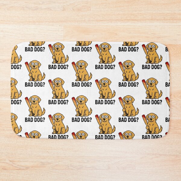 Item preview, Golden Retriever Baseball Bat Humor designed and sold by Flying Doggo.