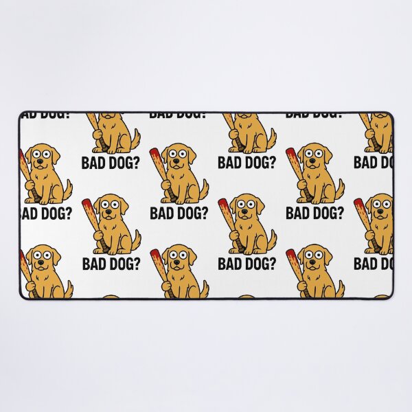 Item preview, Golden Retriever Baseball Bat Humor designed and sold by Flying Doggo.