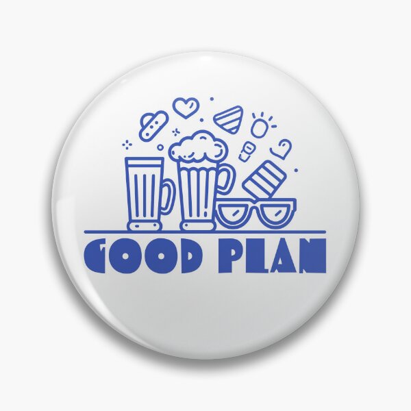 Item preview, Good Plan – Bachelor Party Outline Icons designed and sold by Absyntart.
