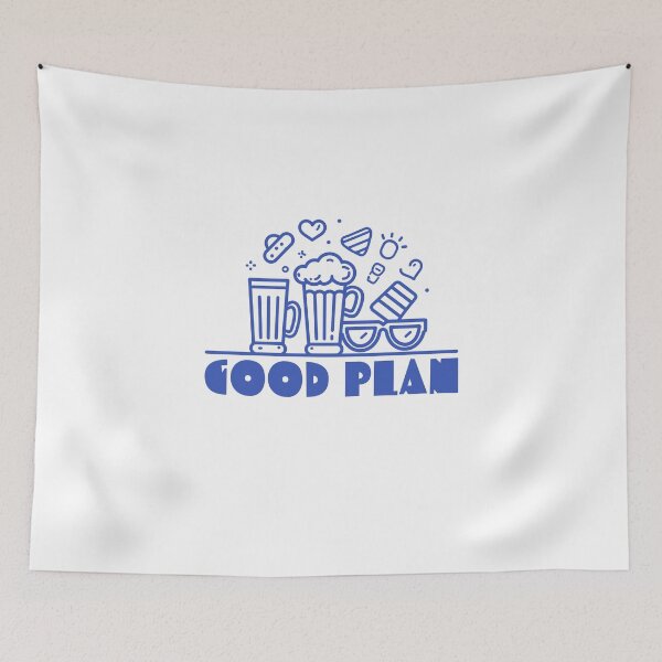Item preview, Good Plan – Bachelor Party Outline Icons designed and sold by Absyntart.