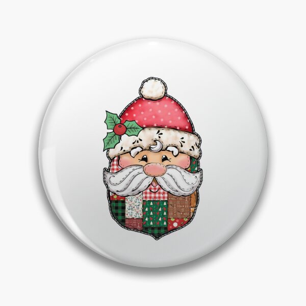Item preview, Patchwork Santa Claus designed and sold by Lucrecefouche.