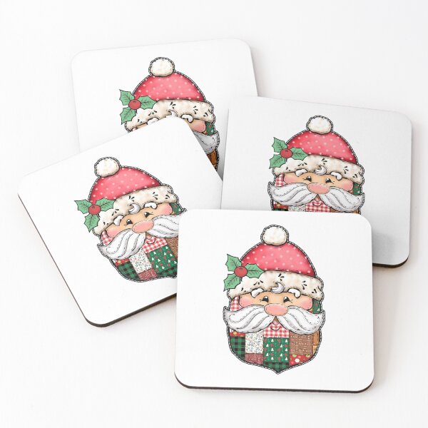 Item preview, Patchwork Santa Claus designed and sold by Lucrecefouche.