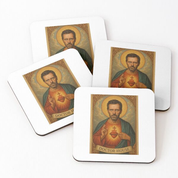 Item preview, Doctor House saint celebrity birthday funny meme holy prank weird designed and sold by CheeseBlueprint.
