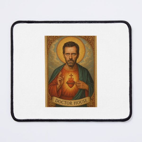 Item preview, Doctor House saint celebrity birthday funny meme holy prank weird designed and sold by CheeseBlueprint.