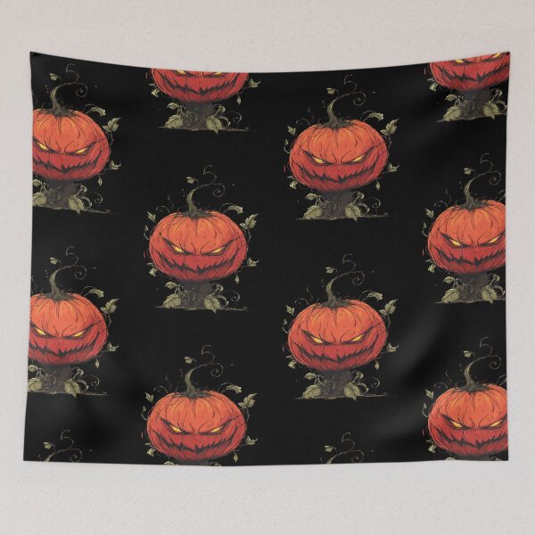 Item preview, Creepy Halloween Pumpkin designed and sold by bapupa.