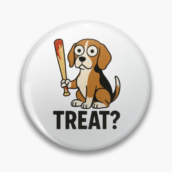 Item preview, Beagle Cartoon Dark Humor Baseball Bat designed and sold by Flying Doggo.