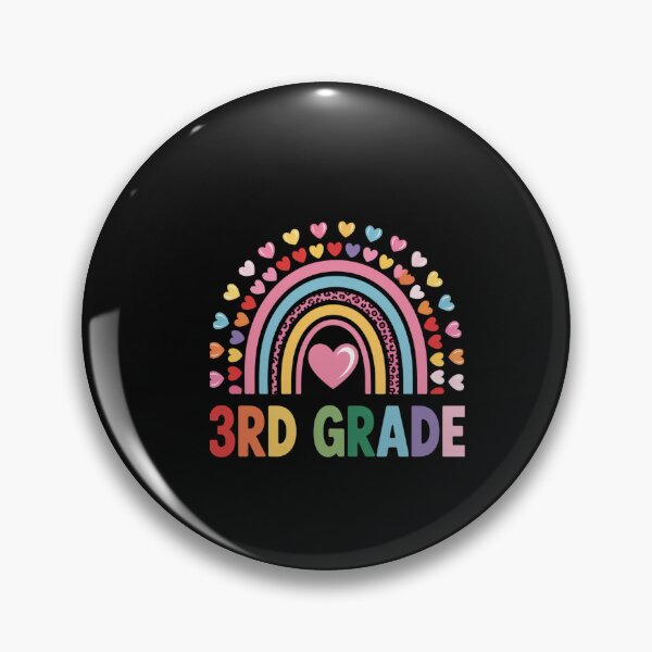 Item preview, Third Grade Rainbow Teacher designed and sold by Benjamie15.