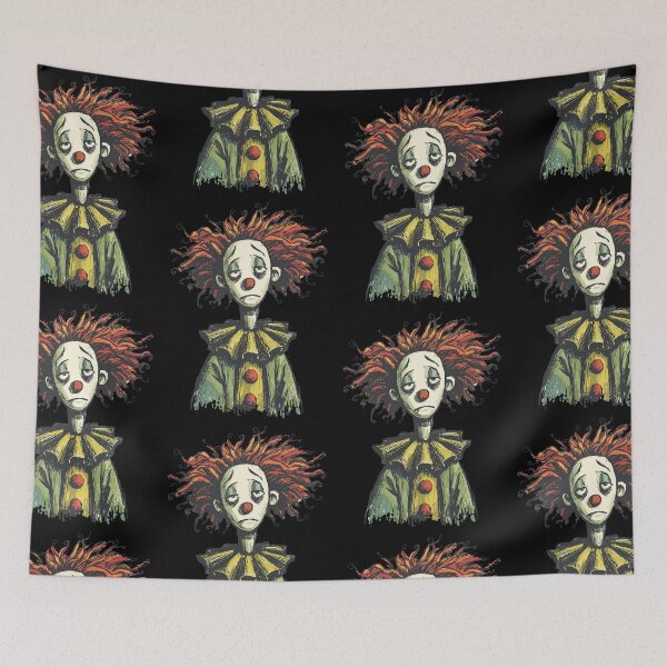 Item preview, A Sad Halloween Clown designed and sold by bapupa.