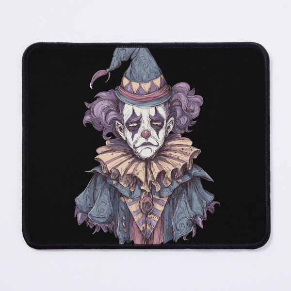 Item preview, The Sad Halloween Clown designed and sold by bapupa.