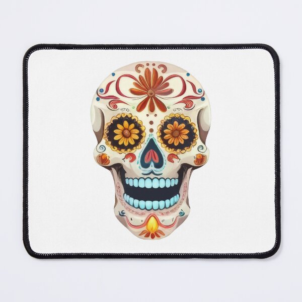 Item preview, His Sugar Skull for Day of the Dead designed and sold by FlatFashionista.