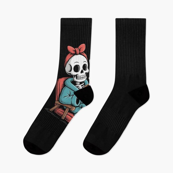 Item preview, Skeleton Coffee Quote - I Want a Restraining Order on Everyone who Doesn't wear designed and sold by MissRasheedHam.