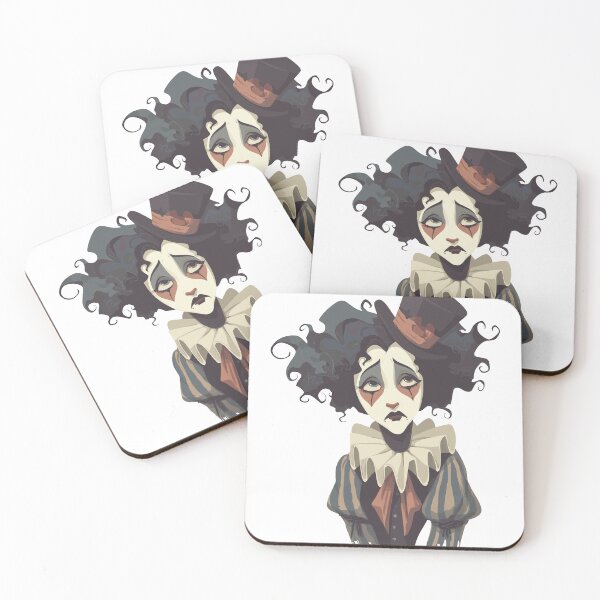 Item preview, Sad Halloween Clown Girl designed and sold by bapupa.