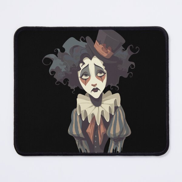 Item preview, Sad Halloween Clown Girl designed and sold by bapupa.